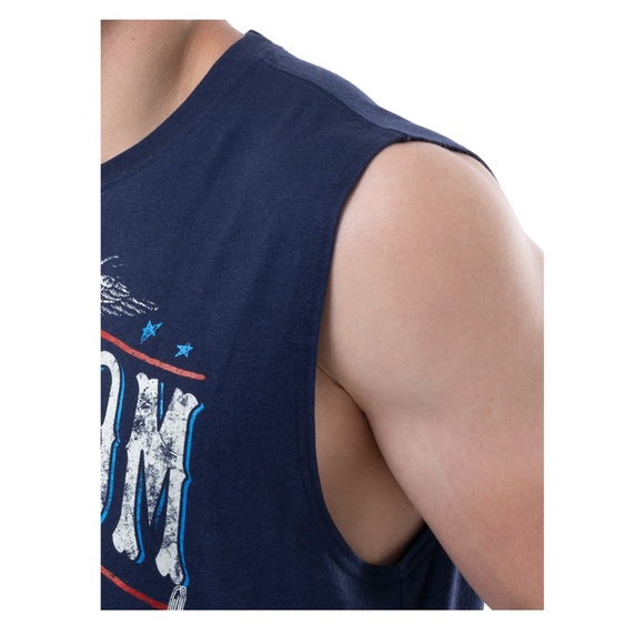 New Freedom rider Celebrate Men Americana Graphic Muscle Tank
Top Sizes S & 3XL - Picture 6 of 8